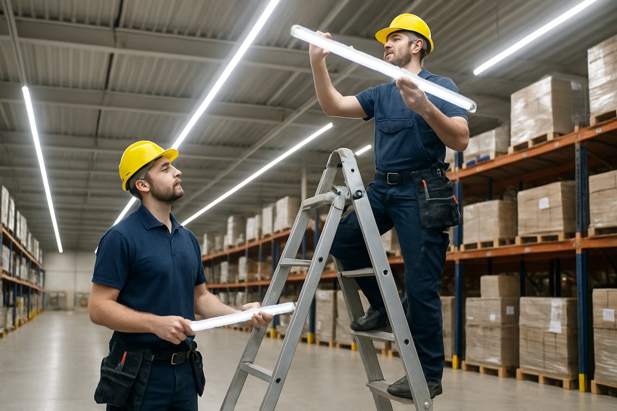 Stappenplan: zo implementeer je LED verlichting in je magazijn