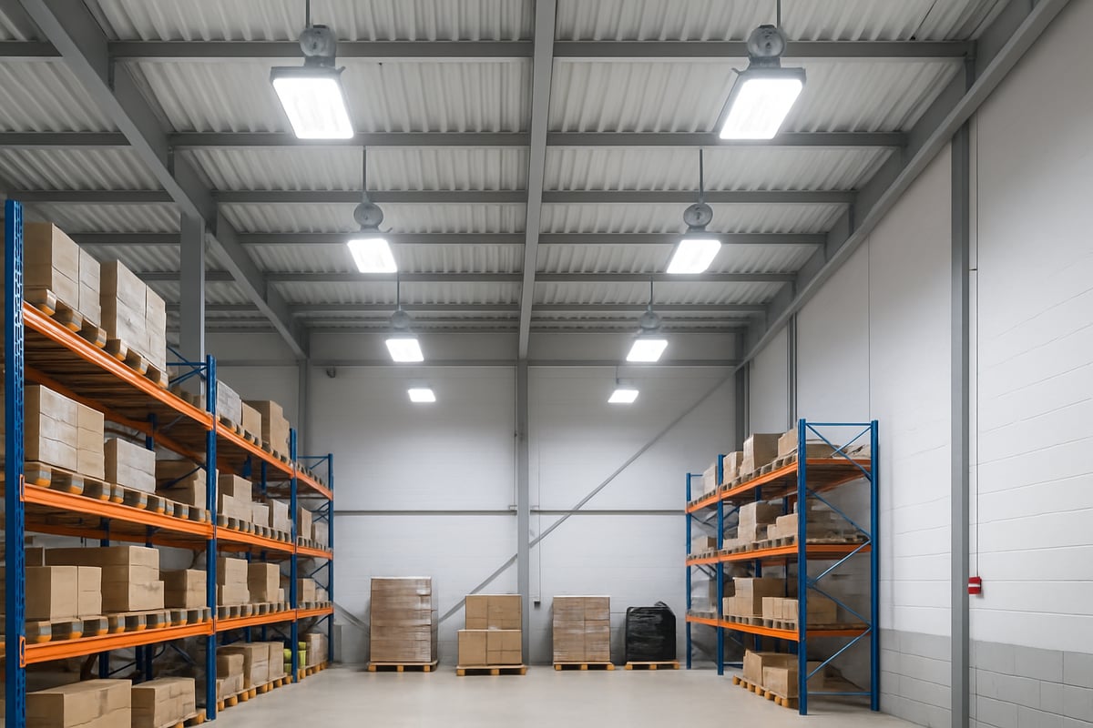 Belangrijkste technische eisen voor LED magazijnverlichting in 2025