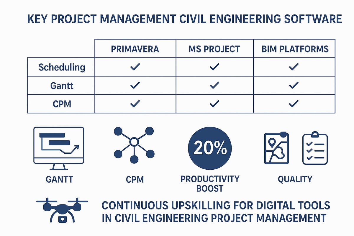 Essential Tools and Techniques for Civil Engineering Project Management