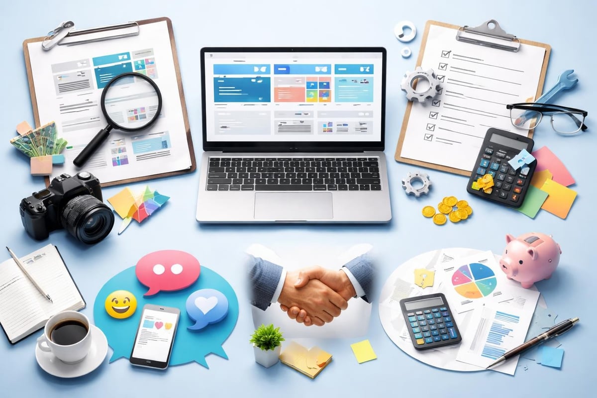 Website grafiker auswahlkriterien