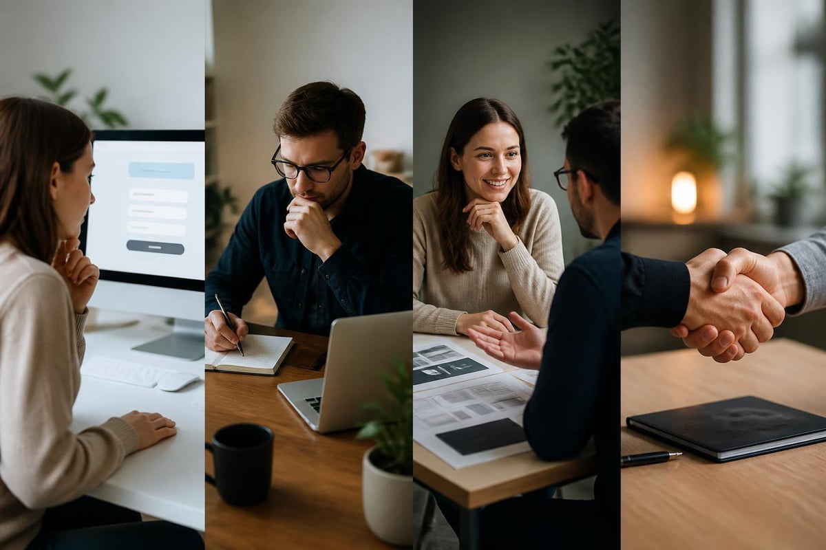 Marketing automation workflow stages