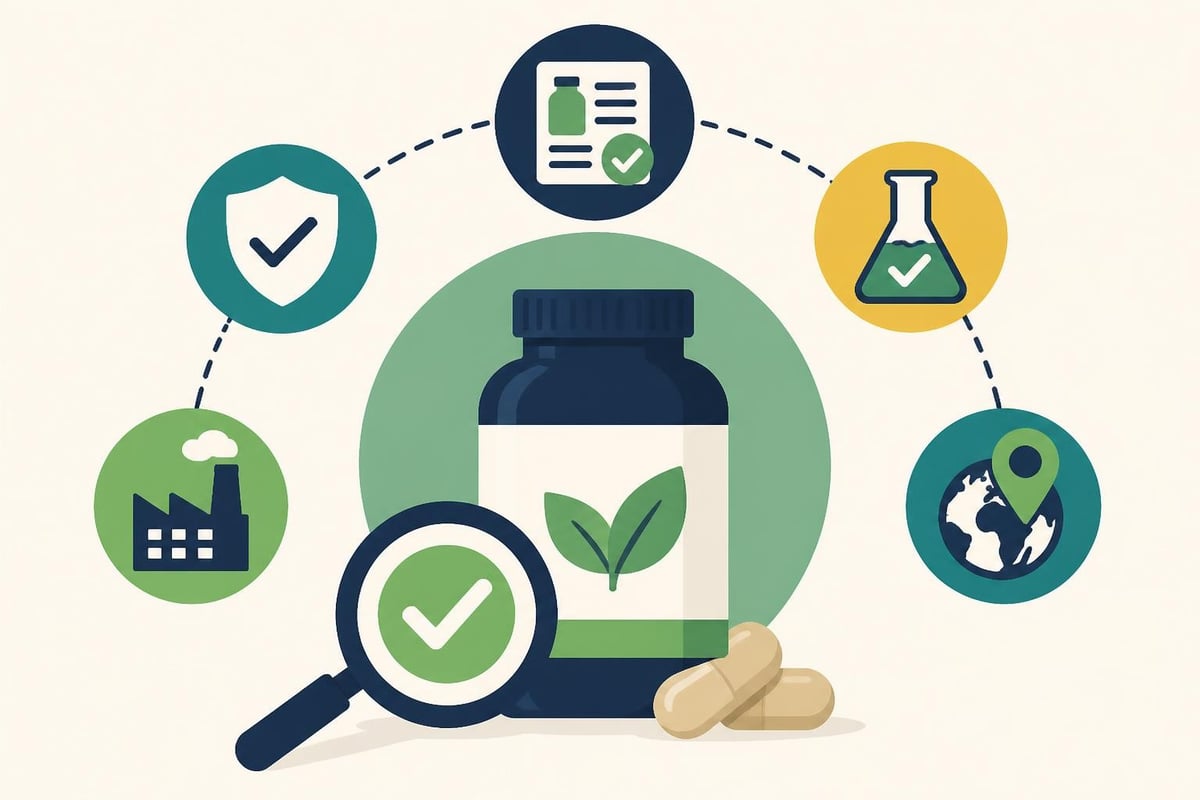 Supplement quality evaluation framework
