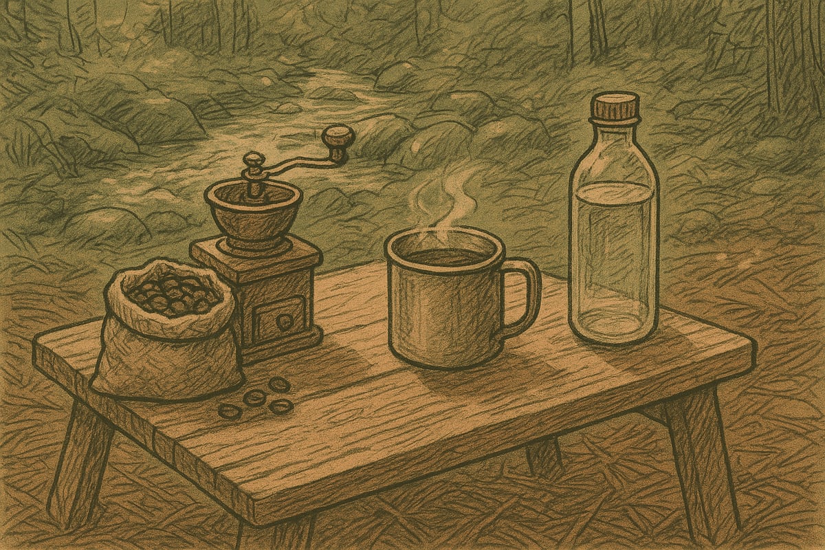 Selecting Coffee Beans and Water for the Outdoors