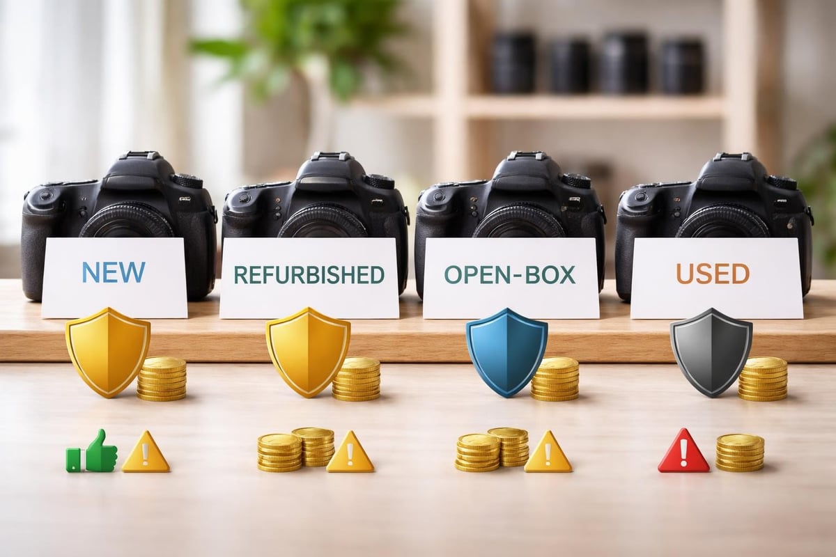 Camera purchase options