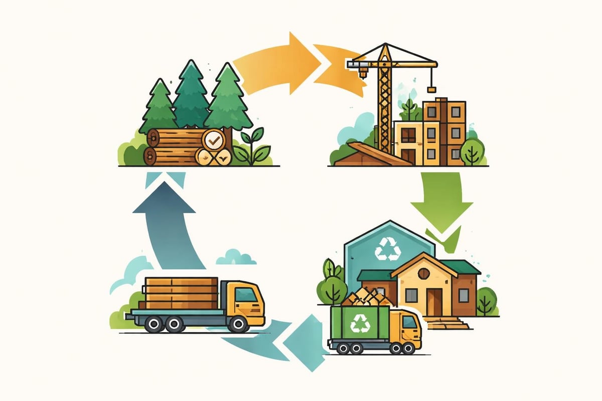 Timber sustainability cycle