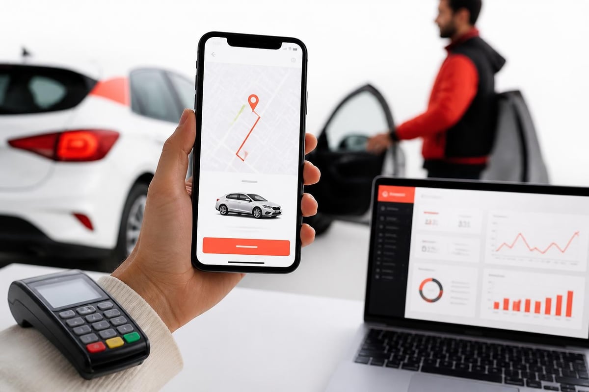Car rental technology stack