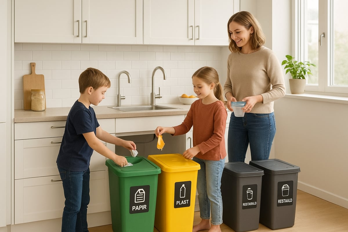 Affaldssortering i praksis: Gør det nemt og effektivt