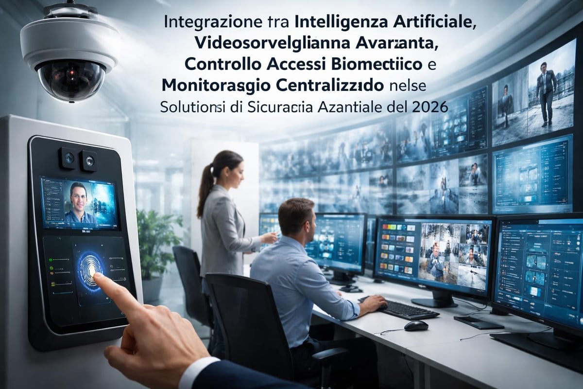 Tecnologie moderne vigilanza privata