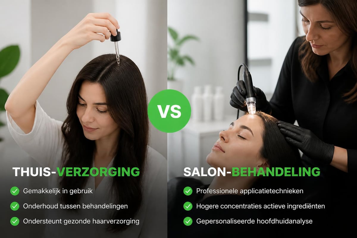 Professionele haargroei behandeling