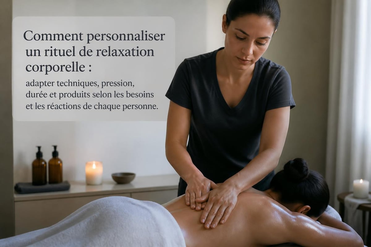 Routine détente personnalisation