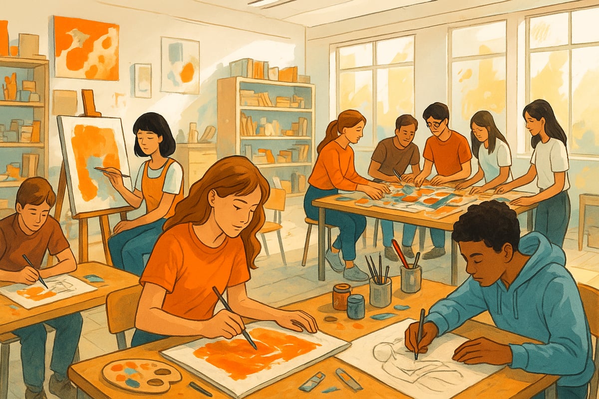 Vie au Lycée d’Art : Organisation, Encadrement et Expérience Étudiante