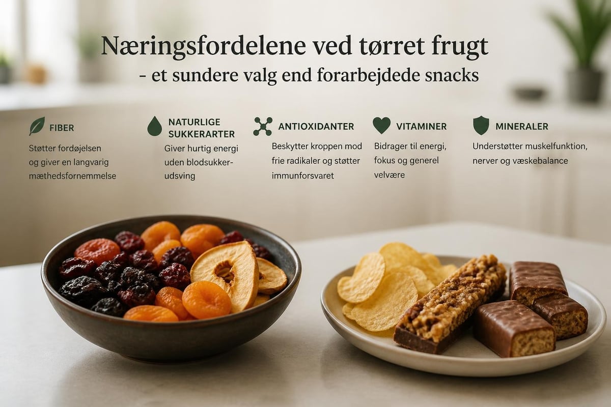 Ernæringsfordele ved tørret frugt