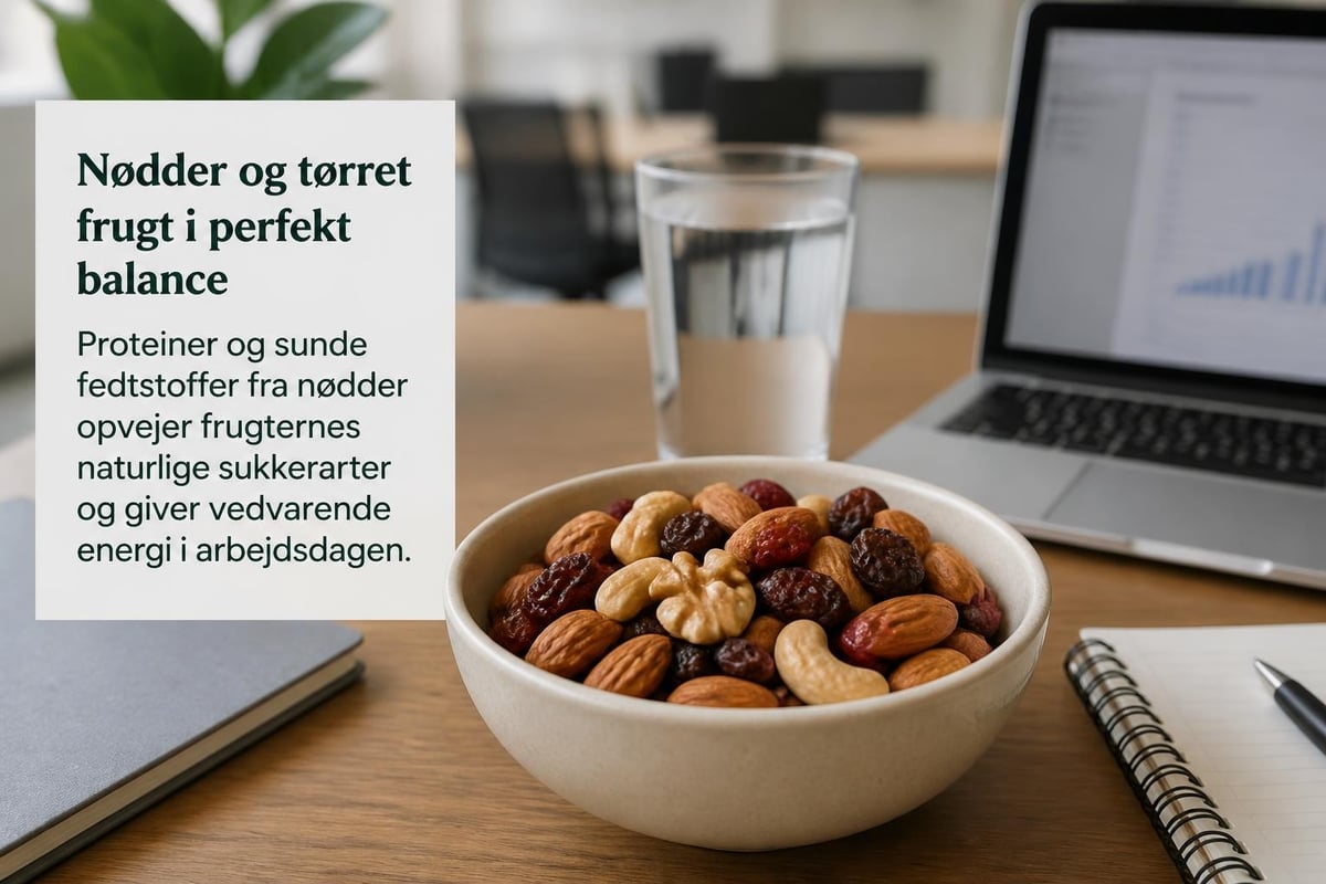Nødder og tørret frugt kombination