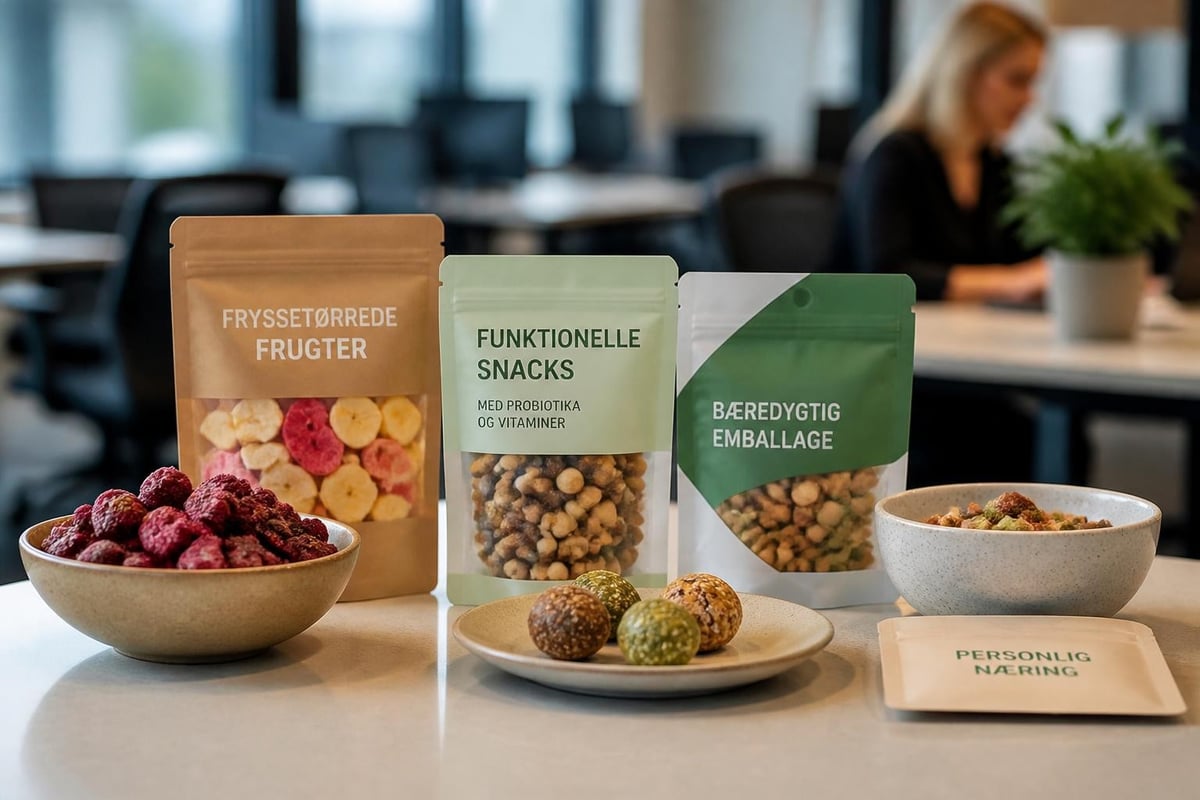 Fremtidens arbejdsplads snacks