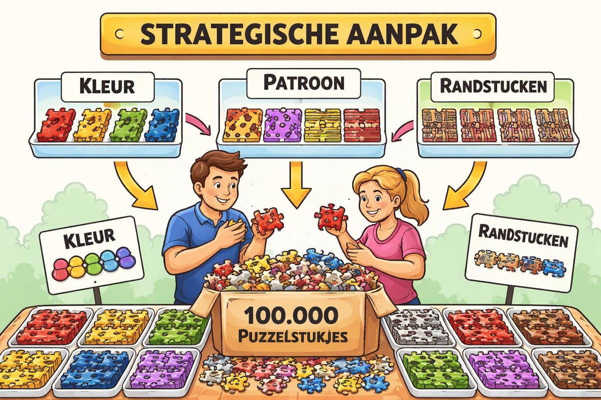 Puzzel organisatiesysteem