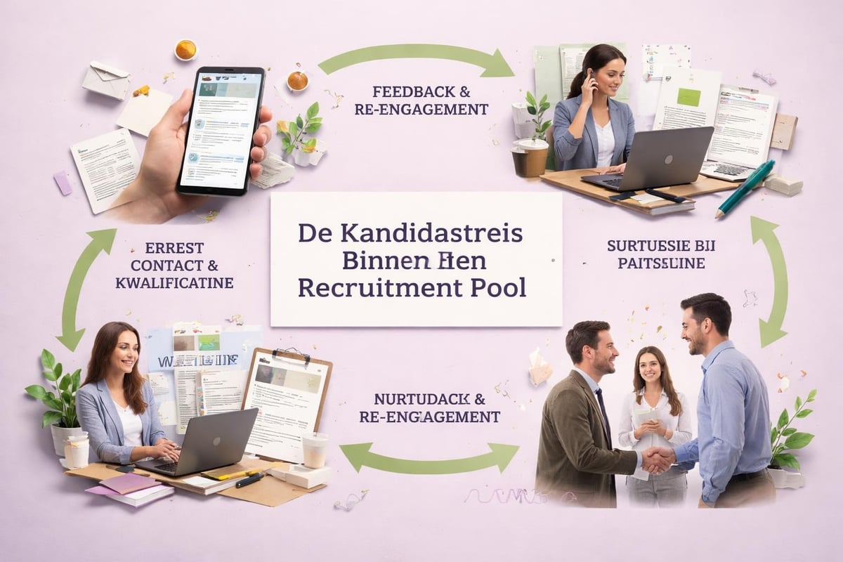 Candidate journey recruitment pool