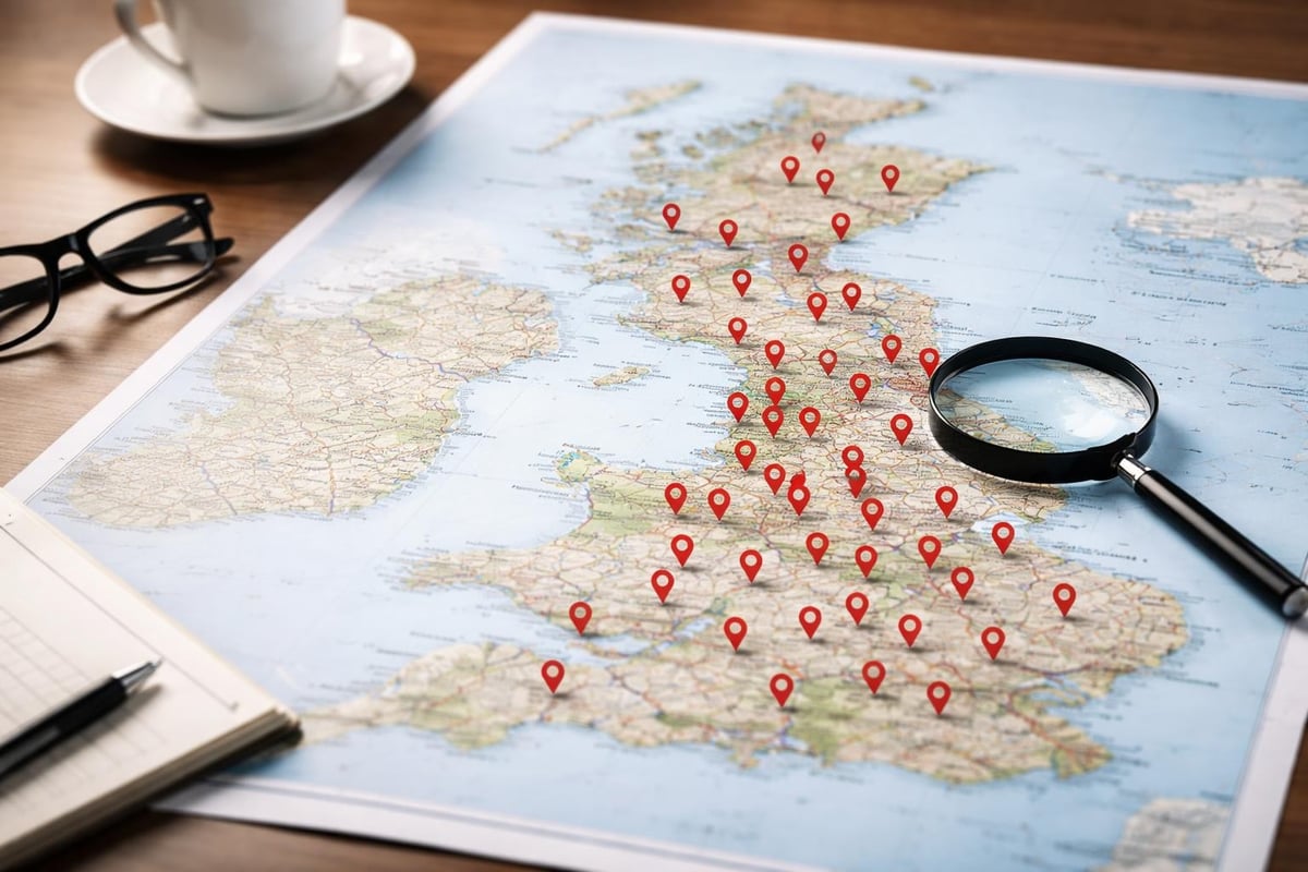 UK asbestos disposal facility network