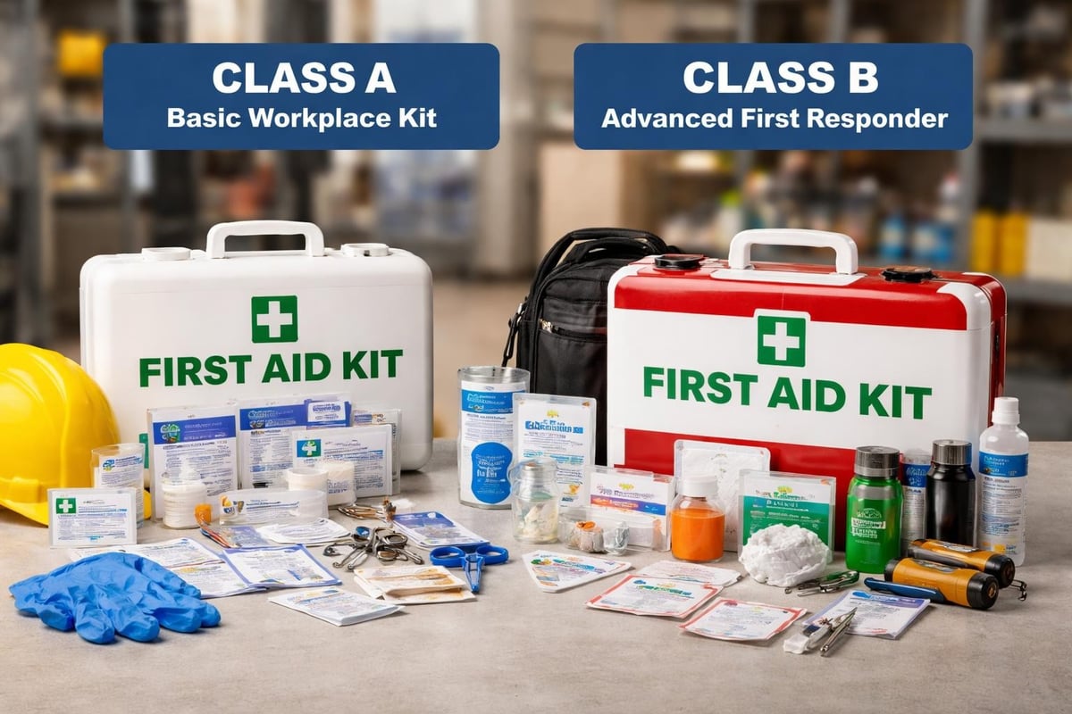 ANSI standards hierarchy for first responder kits