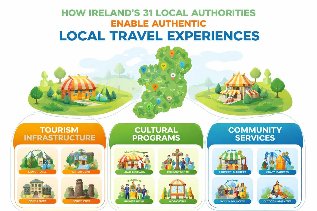 Irish local government services supporting tourism