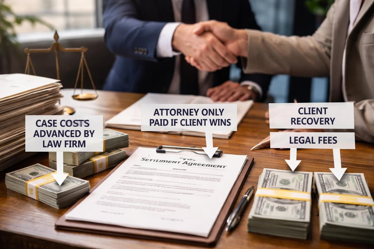 Contingency fee structure explanation