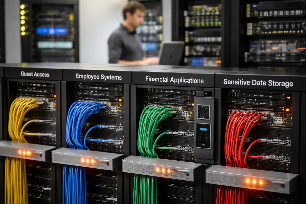Network segmentation example