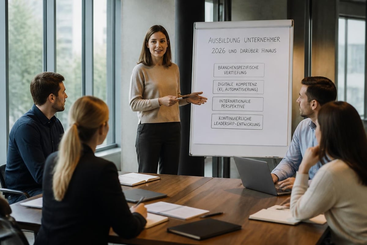 Zukunftsorientierte Unternehmerausbildung