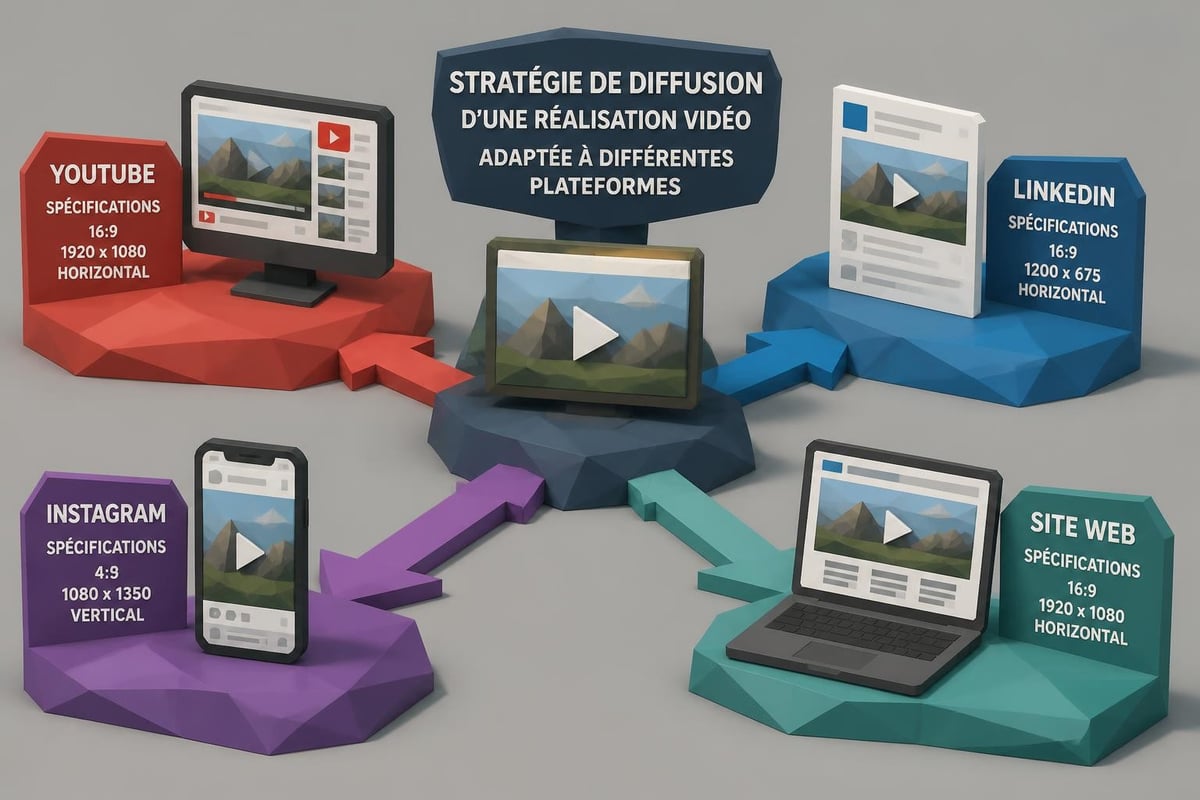 Distribution vidéo multicanal