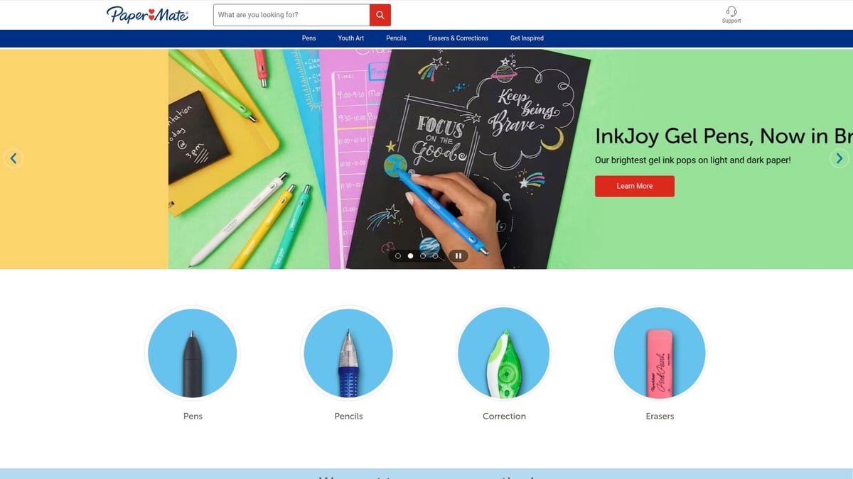 7 Parasta Edulliset Mainoskynät Ideaa Vuodelle 2026 - Paper Mate InkJoy -mainoskynä