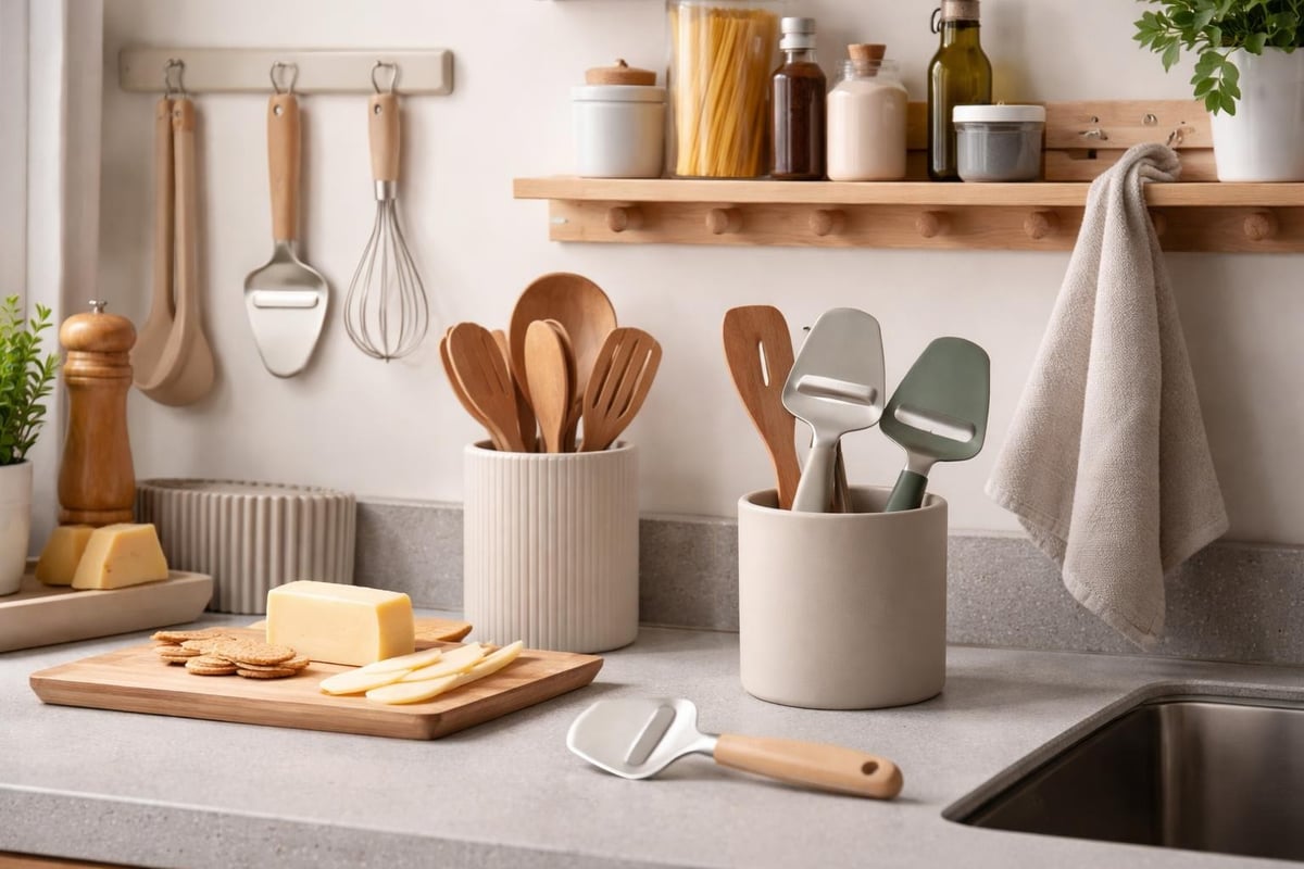 Osteh&oslash;vl i k&oslash;kkenindretning