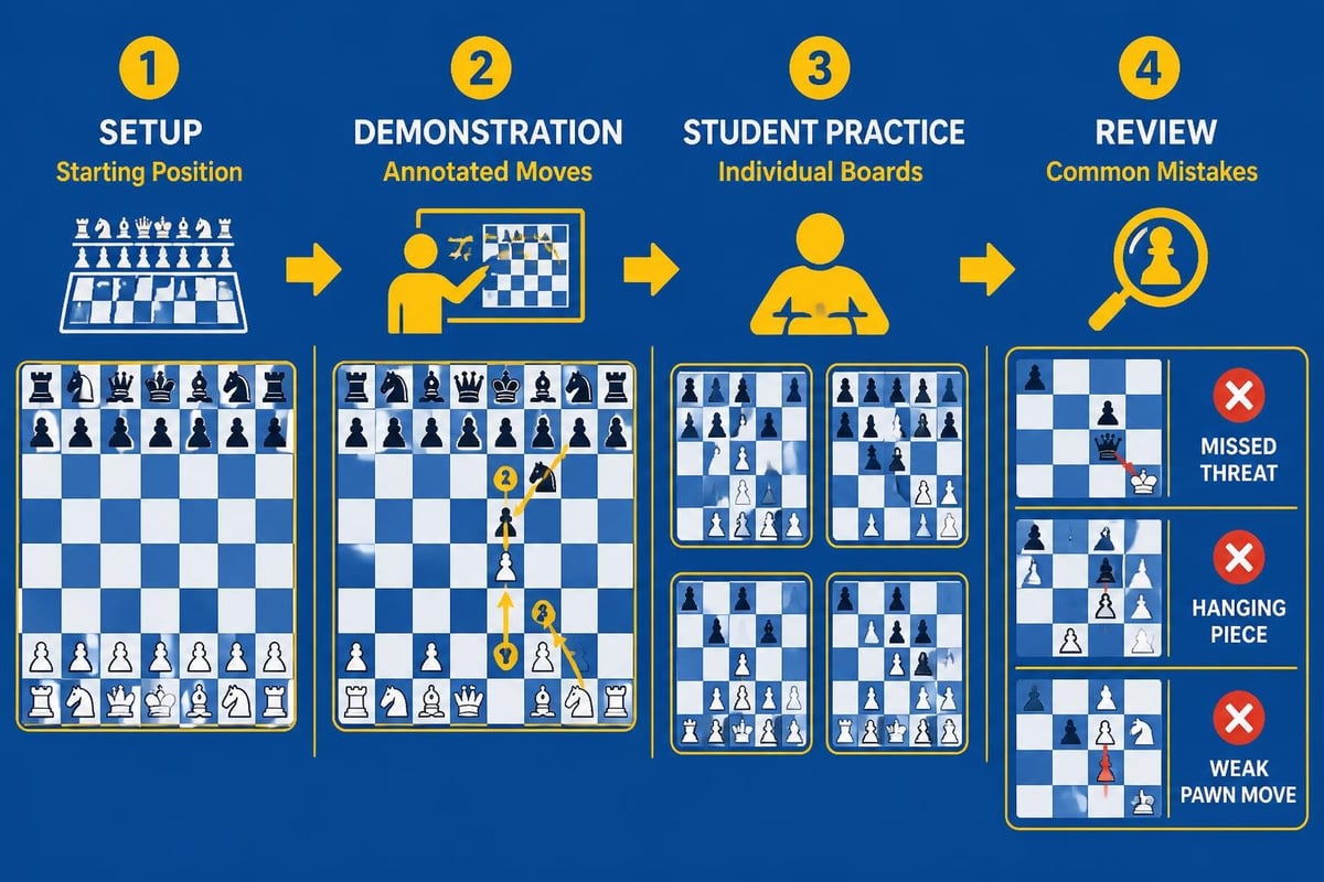 Chess lesson structure