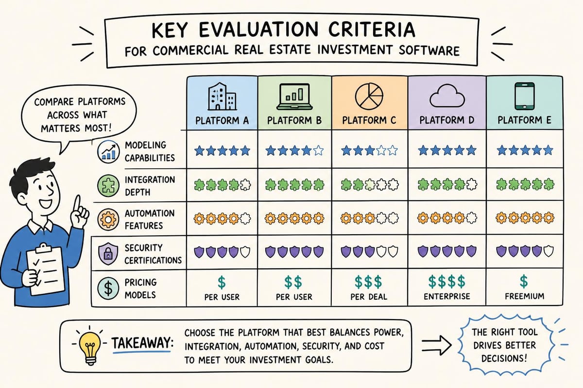 Software evaluation criteria