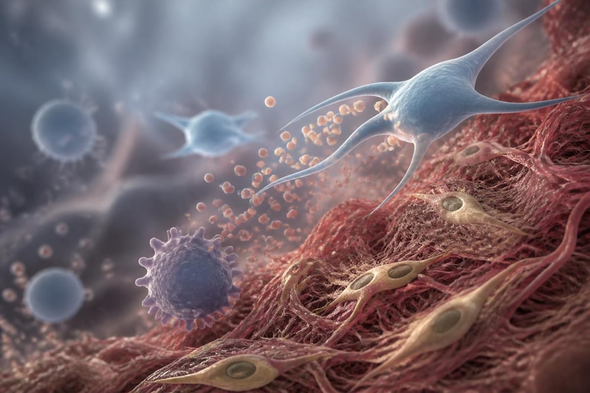 Mesenchymal stem cell mechanisms in lung fibrosis
