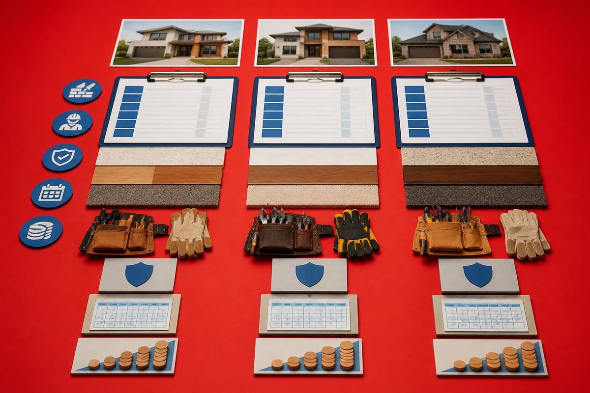 Roofing estimate comparison