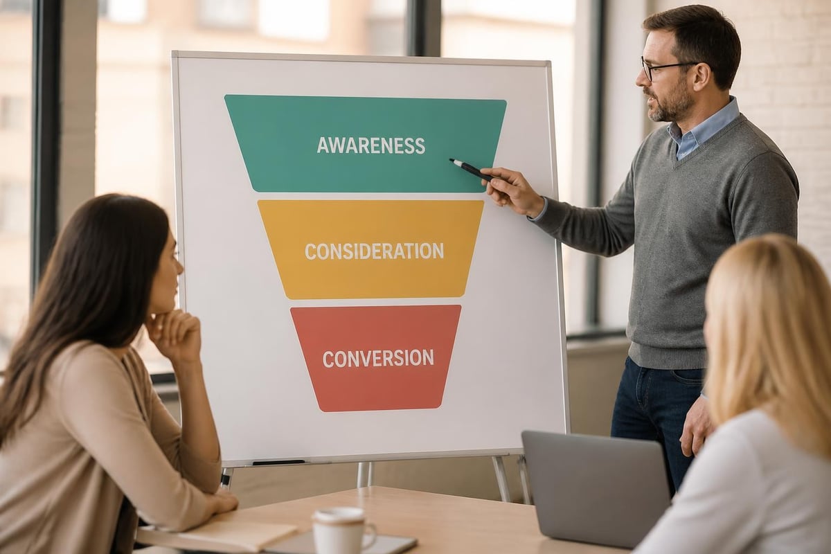 Digital advertising funnel