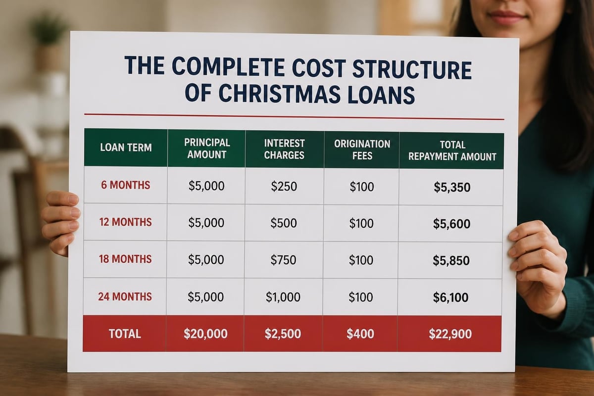 Loan cost breakdown