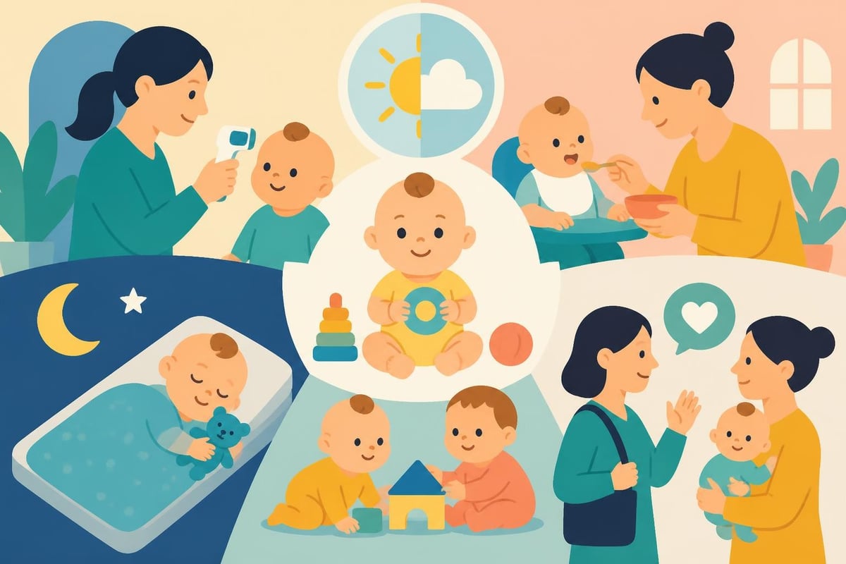 Daily infant schedule