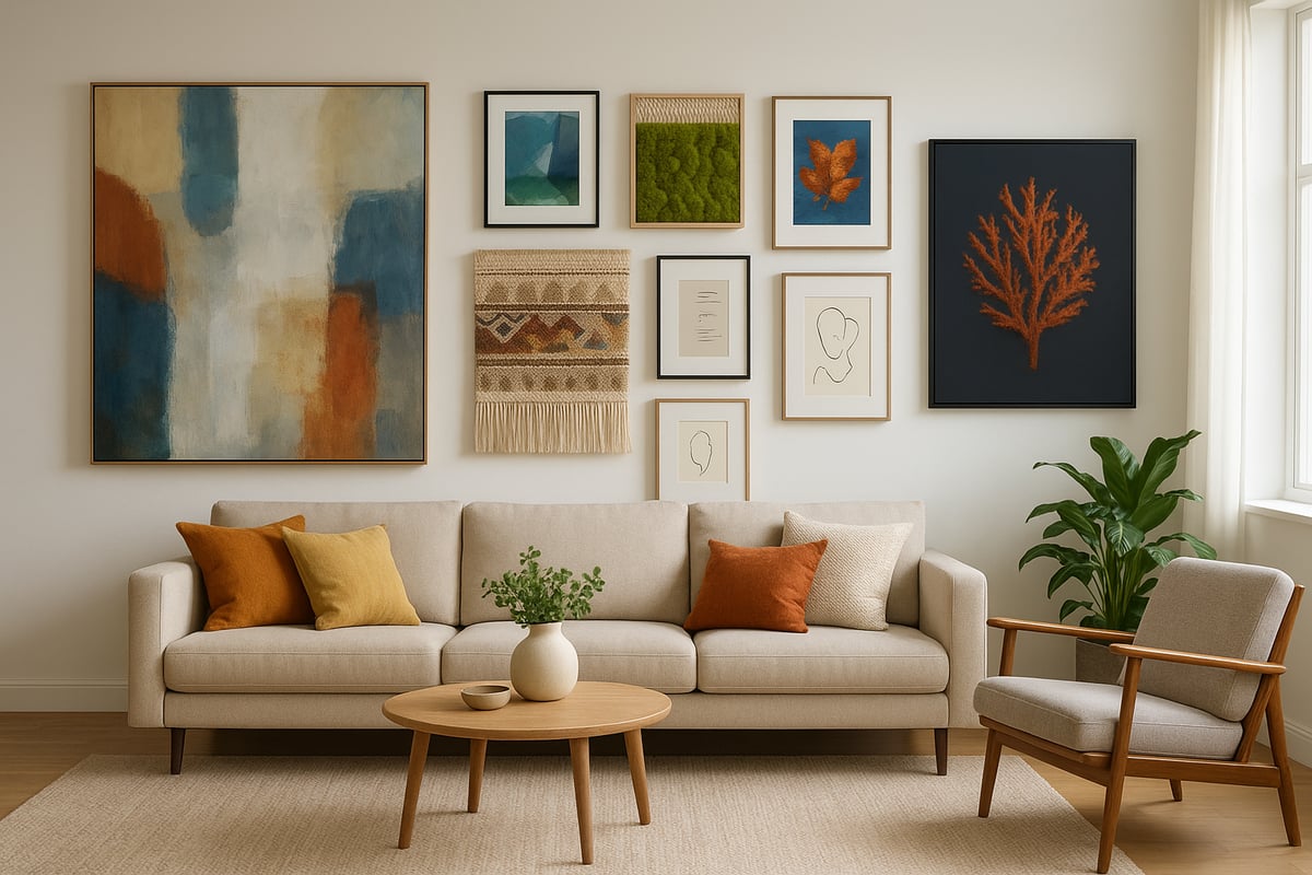 9 Brilliant Living Room With Wall Art Ideas for 2026