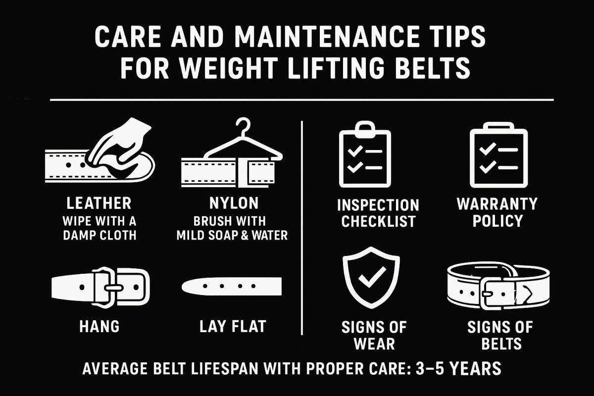 Care, Maintenance, and Longevity Tips for Your Belt
