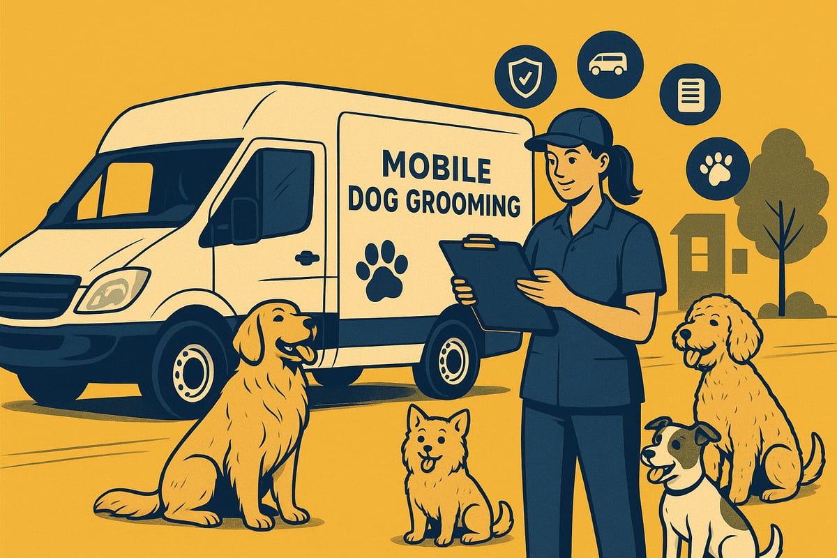 Types of Insurance Cover for Mobile Dog Groomers Types of Insurance Cover for Mobile Dog Groomers