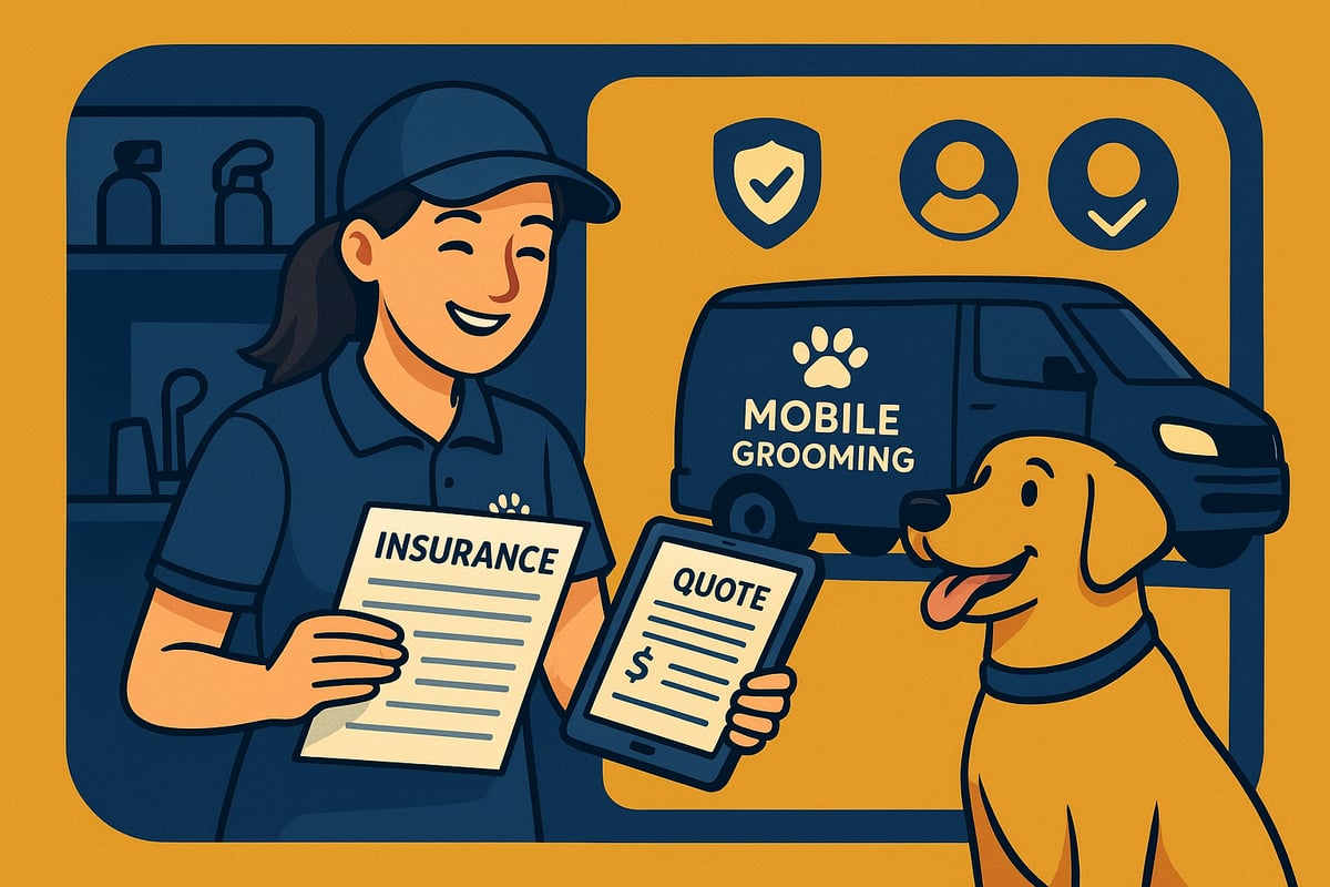 How to Get a Mobile Dog Groomer Insurance Quote How to Get a Mobile Dog Groomer Insurance Quote