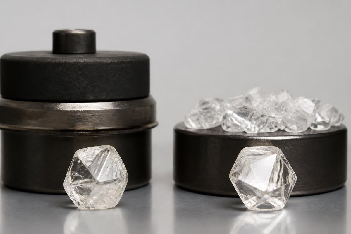 Lab-grown diamond creation methods