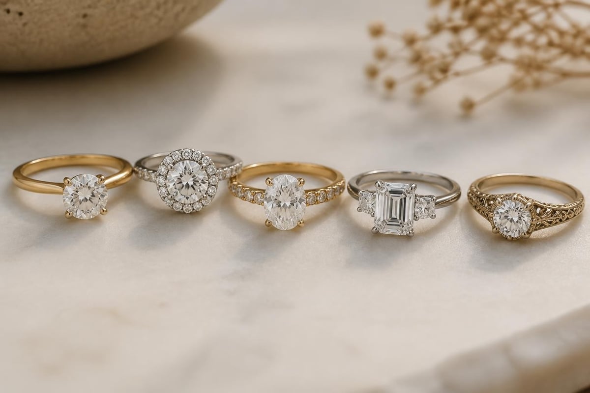 Ring setting styles comparison