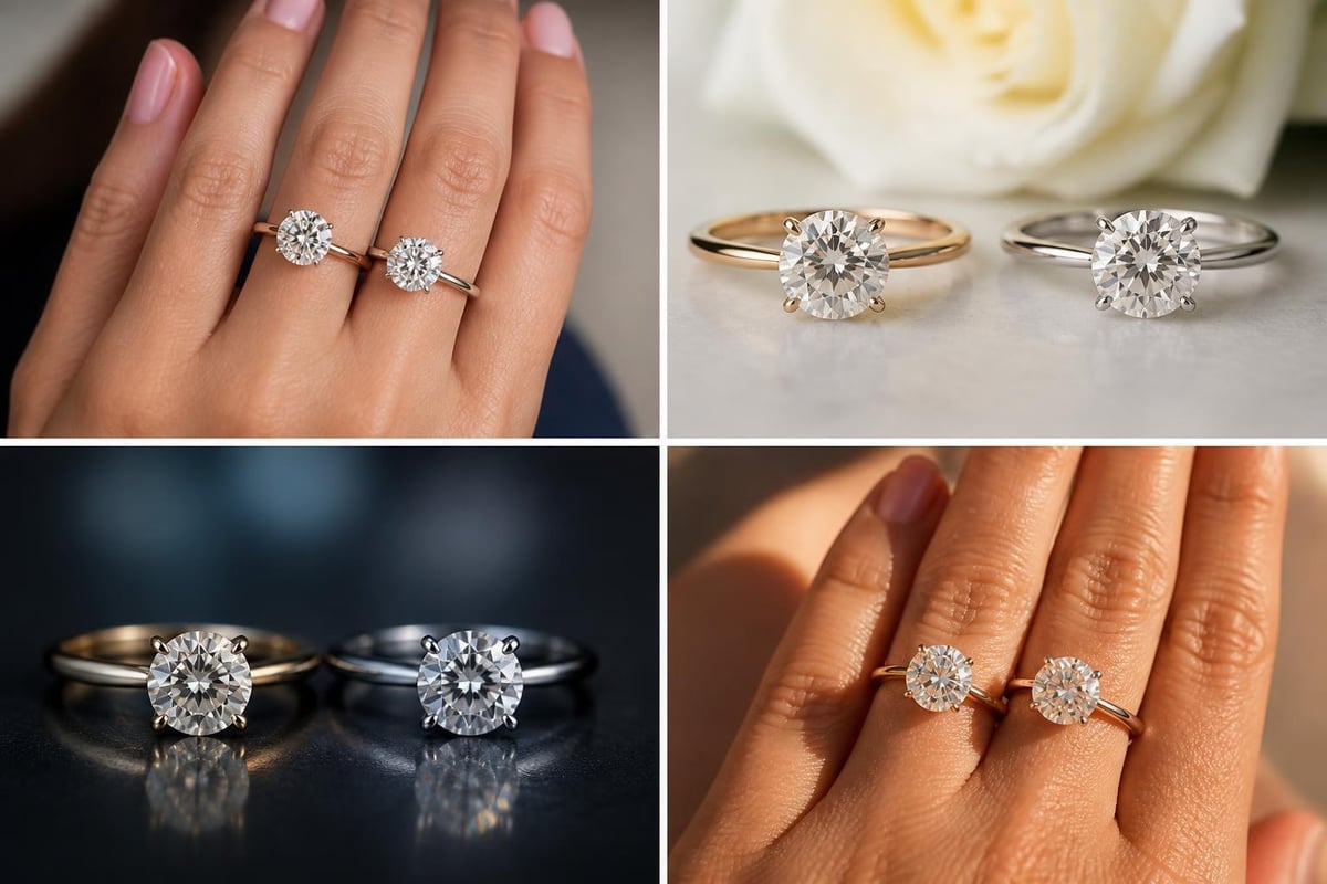Diamond quality grading comparison