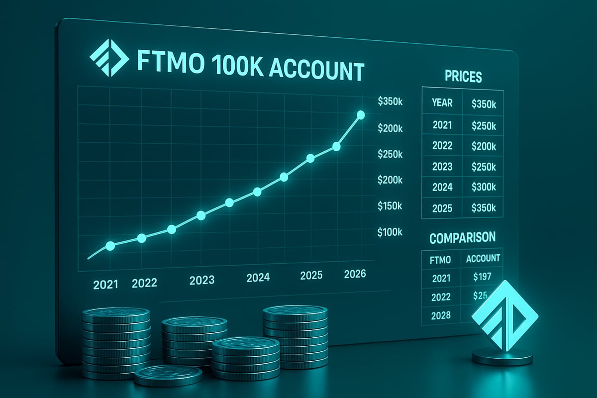 FTMO 100k Account Price Trends: 2021-2026
