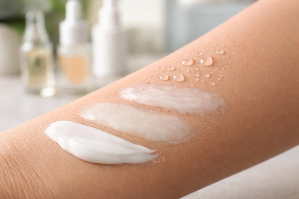 Skincare product absorption