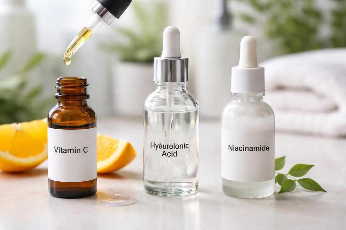 Serum application technique