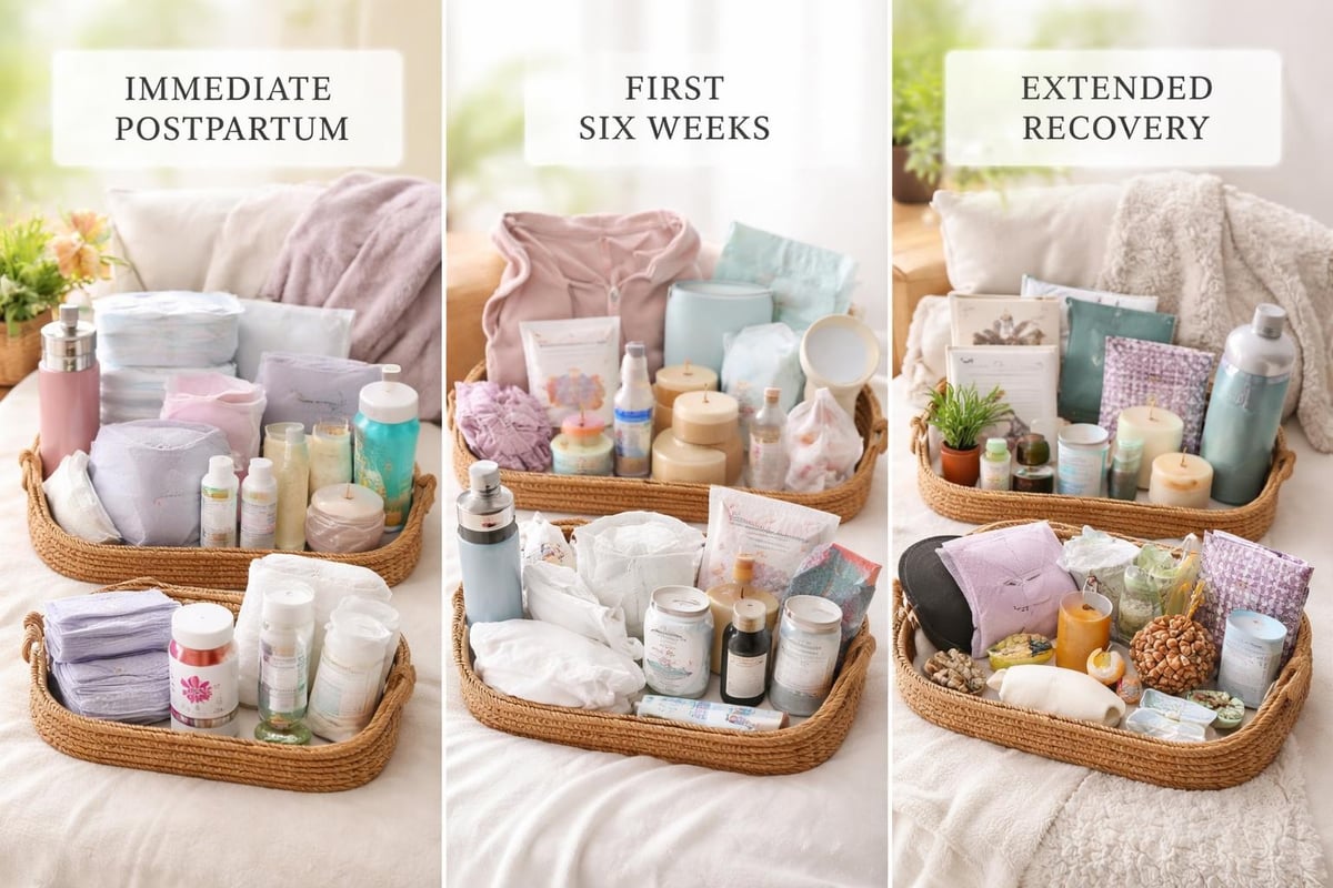 Postpartum recovery categories