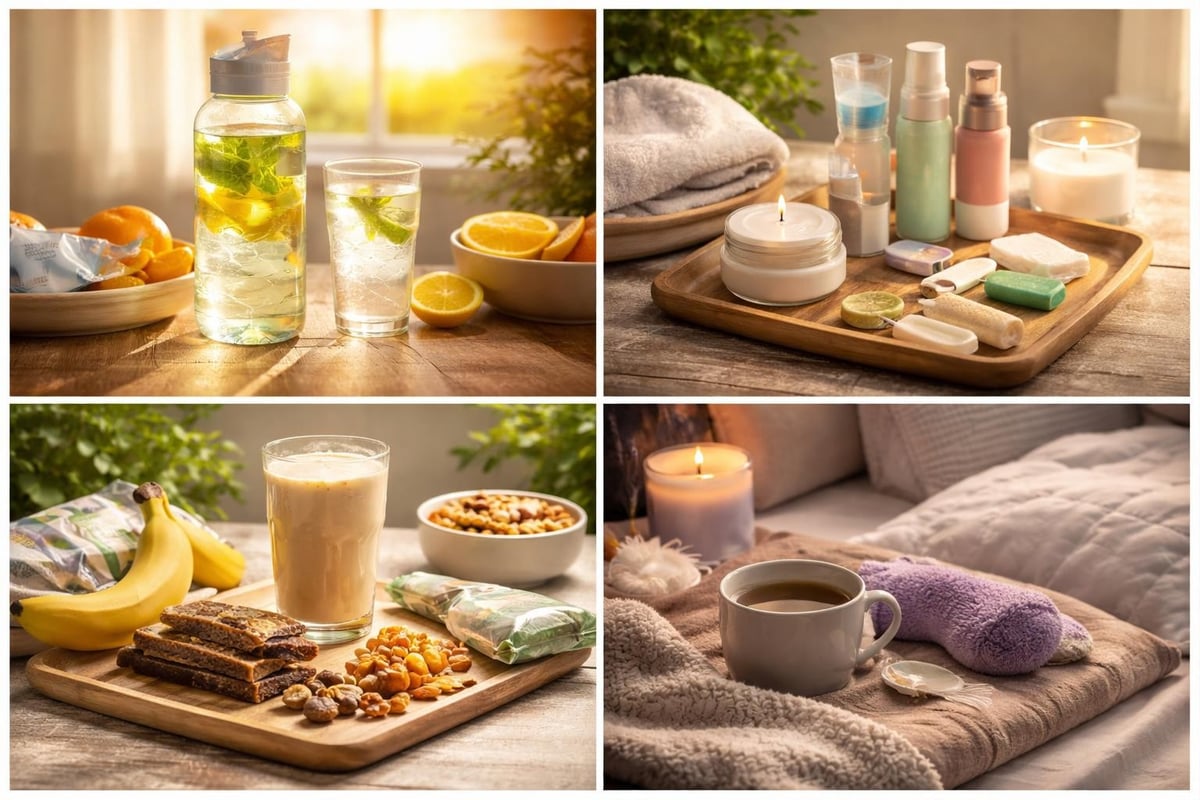 Daily postpartum routine support