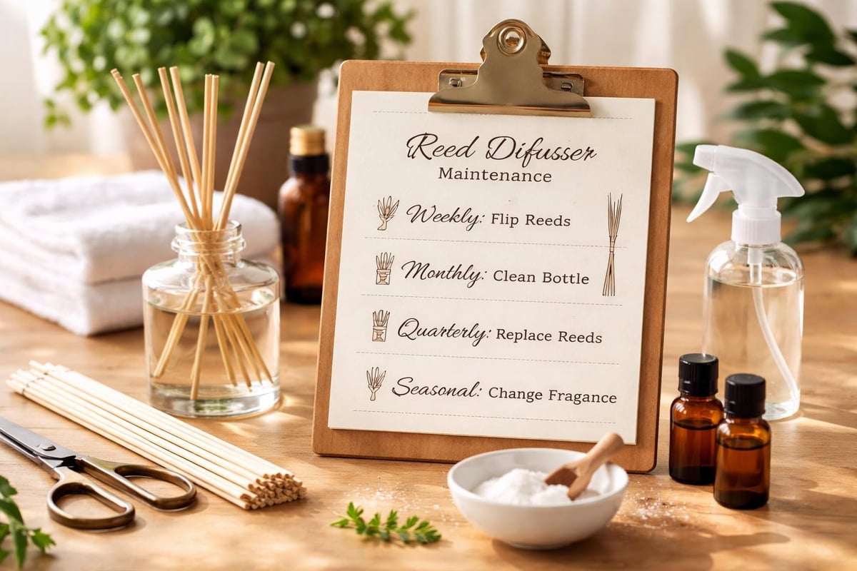 Diffuser care routine