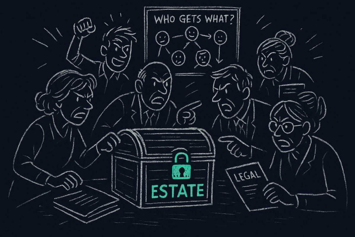 How Assets Are Distributed Without a Will